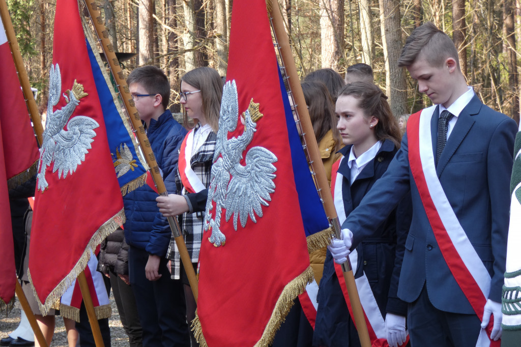 Uroczystość patriotyczna w Piaśnicy