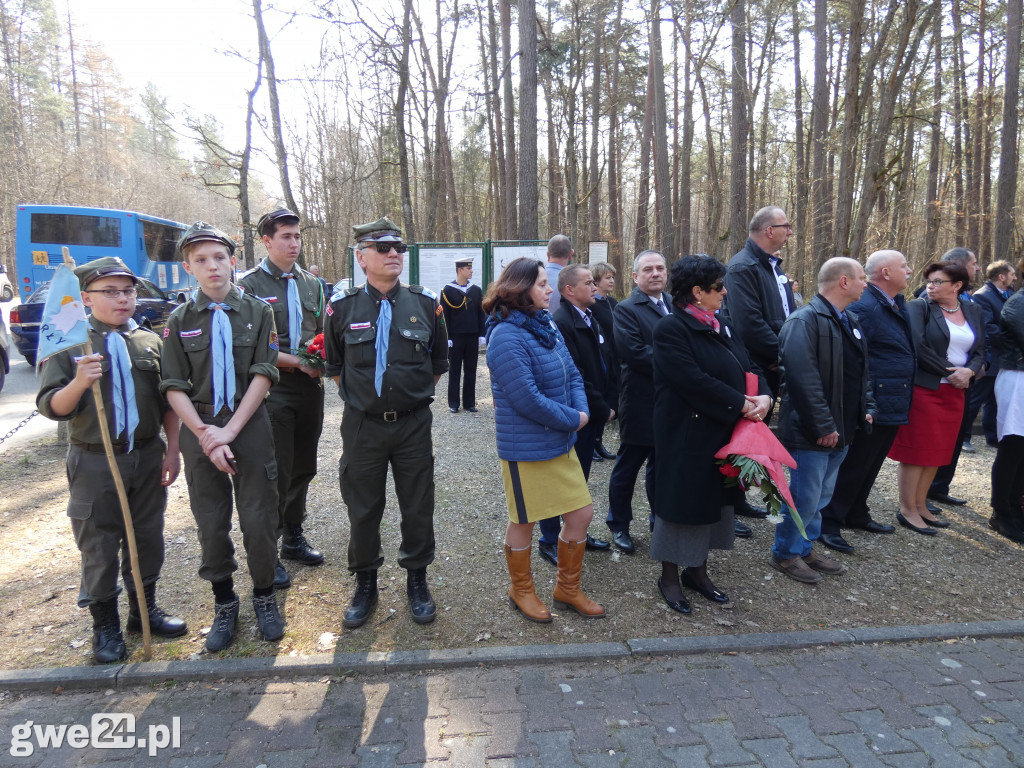 Uroczystość patriotyczna w Piaśnicy