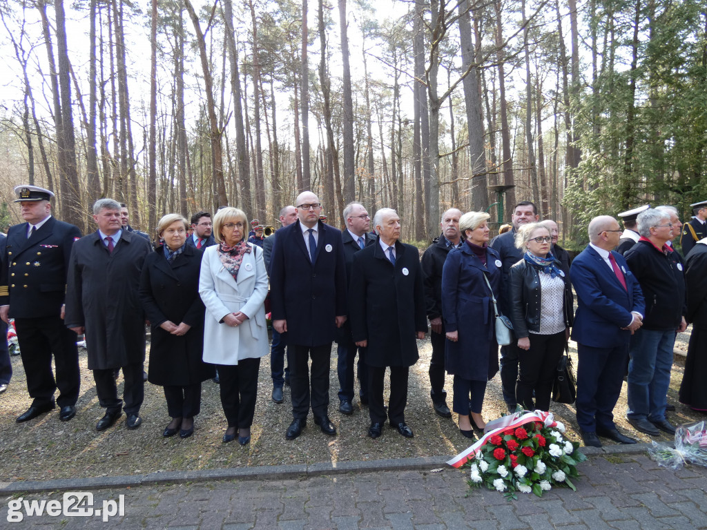 Uroczystość patriotyczna w Piaśnicy