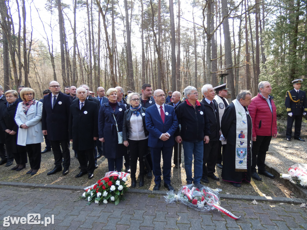 Uroczystość patriotyczna w Piaśnicy