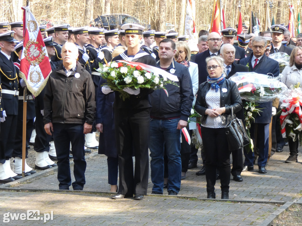 Uroczystość patriotyczna w Piaśnicy