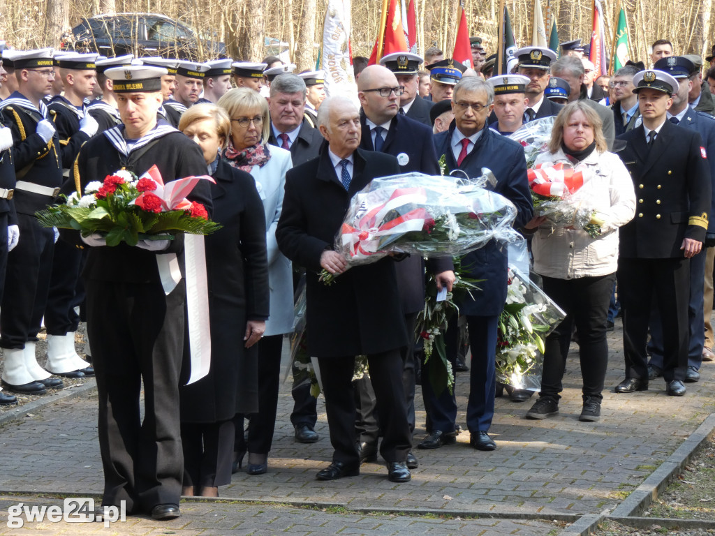Uroczystość patriotyczna w Piaśnicy