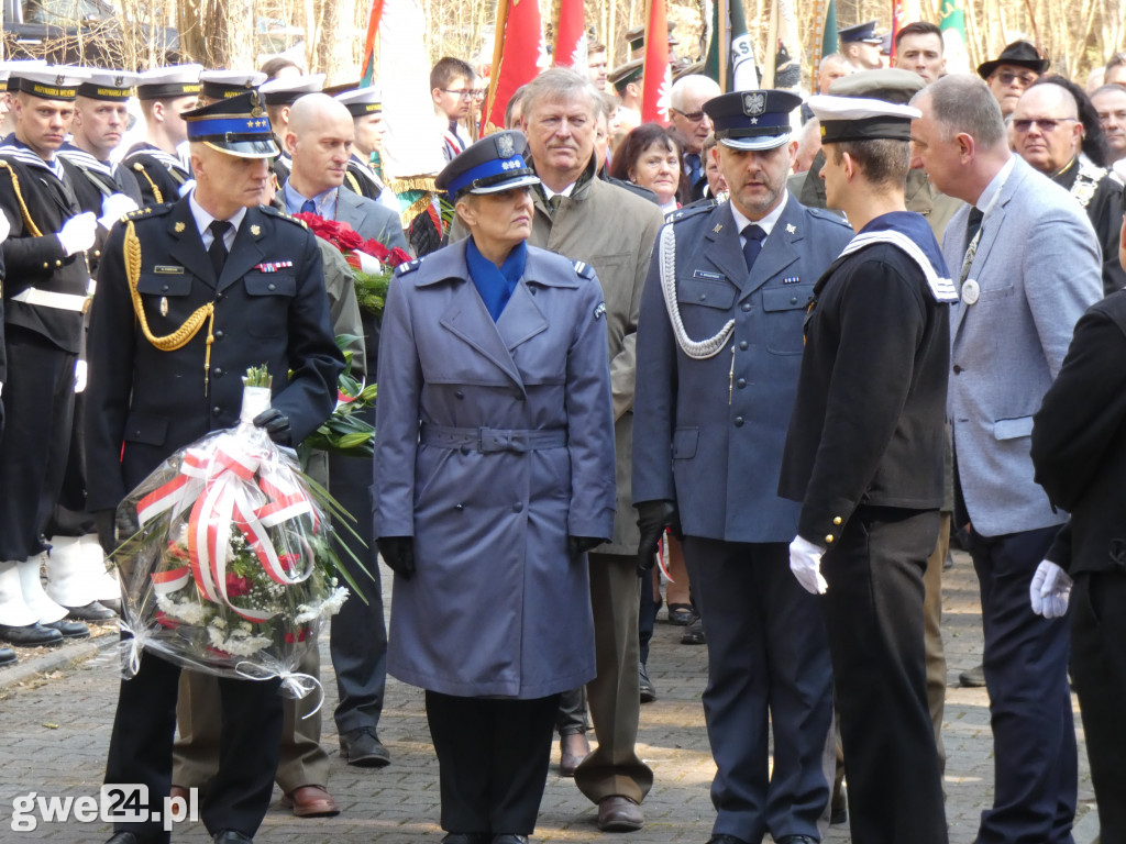 Uroczystość patriotyczna w Piaśnicy