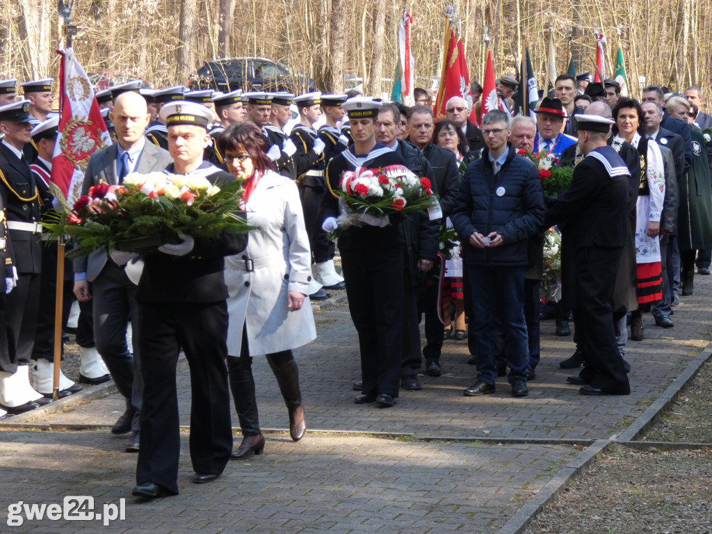 Uroczystość patriotyczna w Piaśnicy