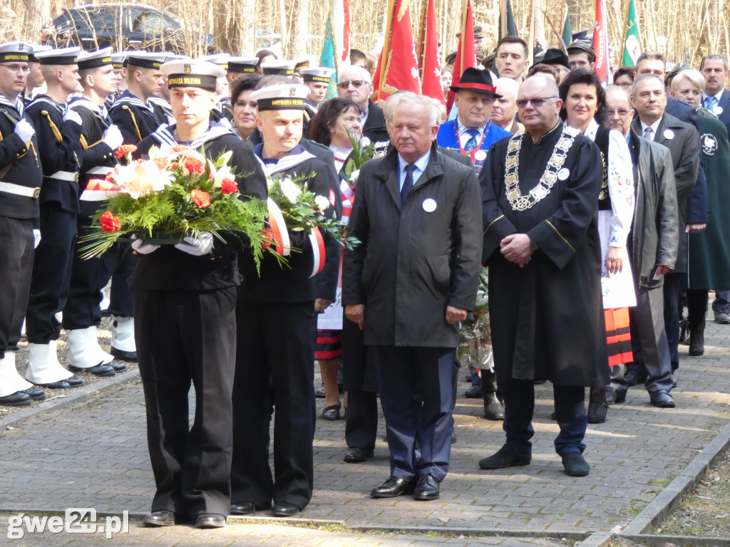 Uroczystość patriotyczna w Piaśnicy