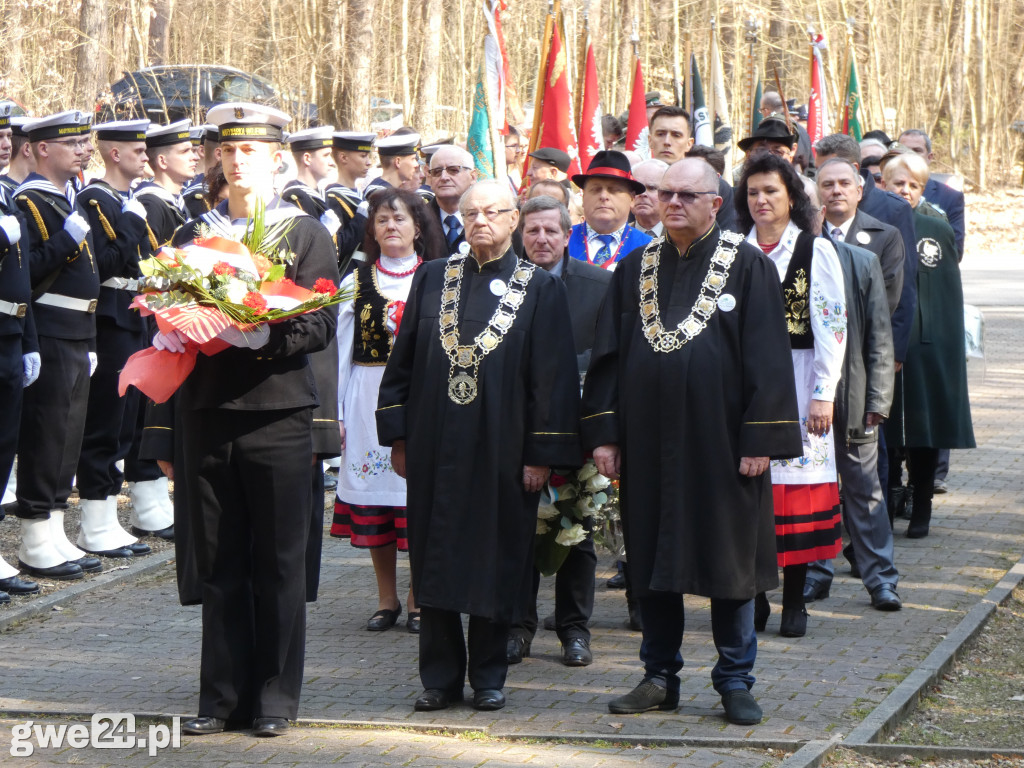 Uroczystość patriotyczna w Piaśnicy