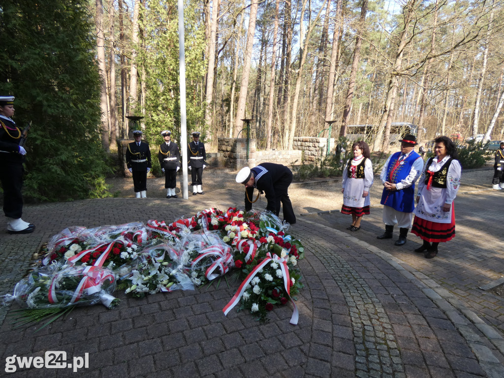 Uroczystość patriotyczna w Piaśnicy