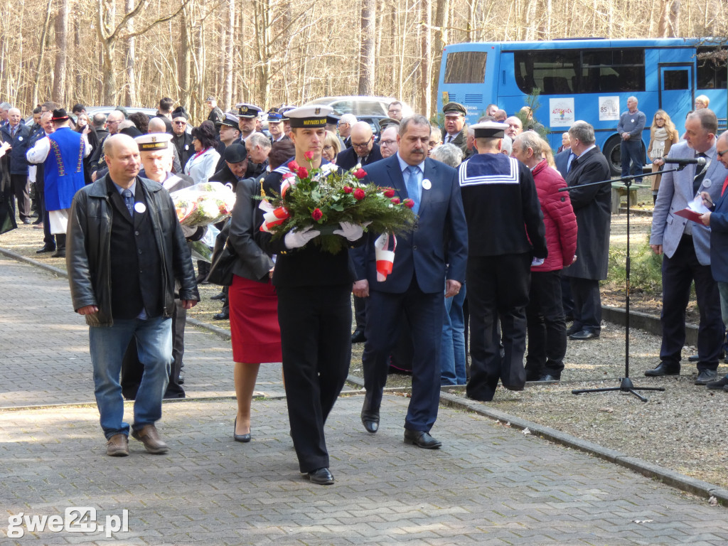 Uroczystość patriotyczna w Piaśnicy