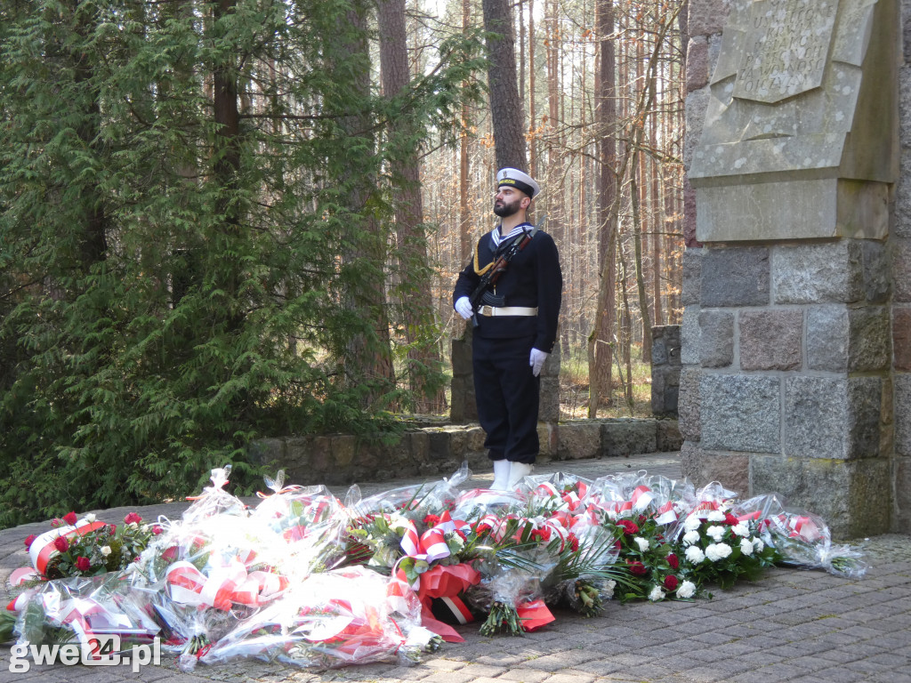 Uroczystość patriotyczna w Piaśnicy