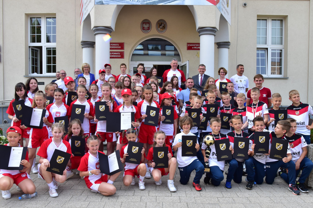Starosta Gabriela Lisius pogratulowała sportowcom
