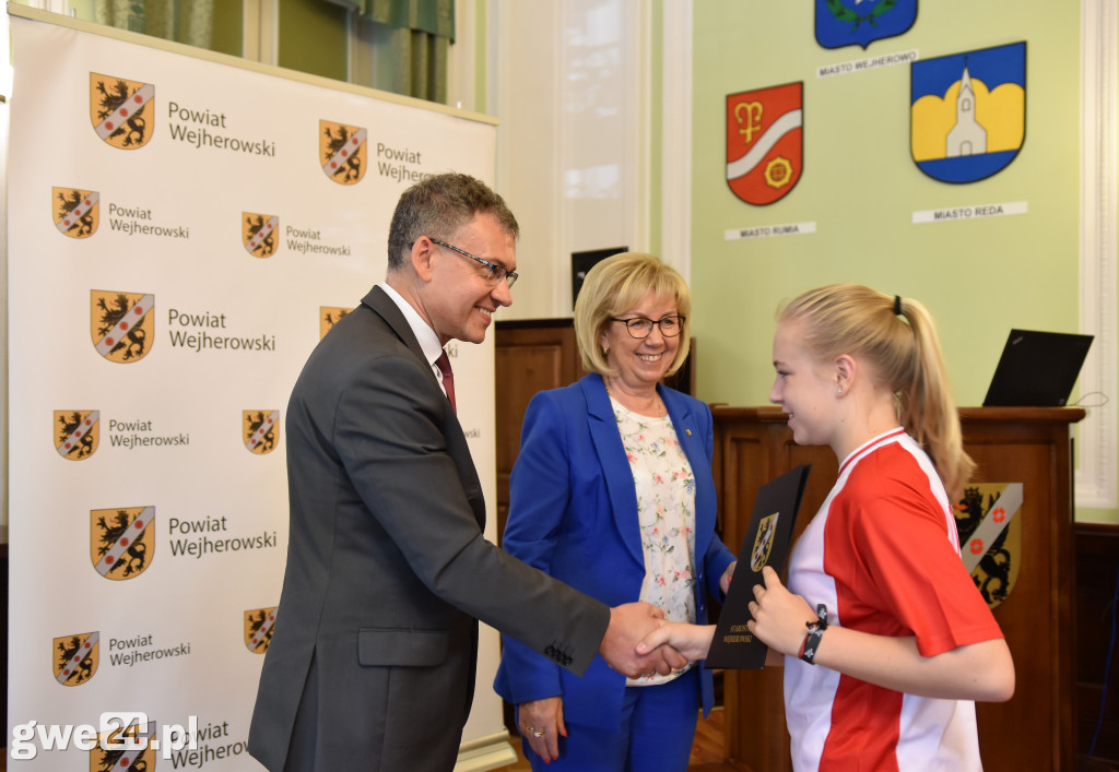 Starosta Gabriela Lisius pogratulowała sportowcom