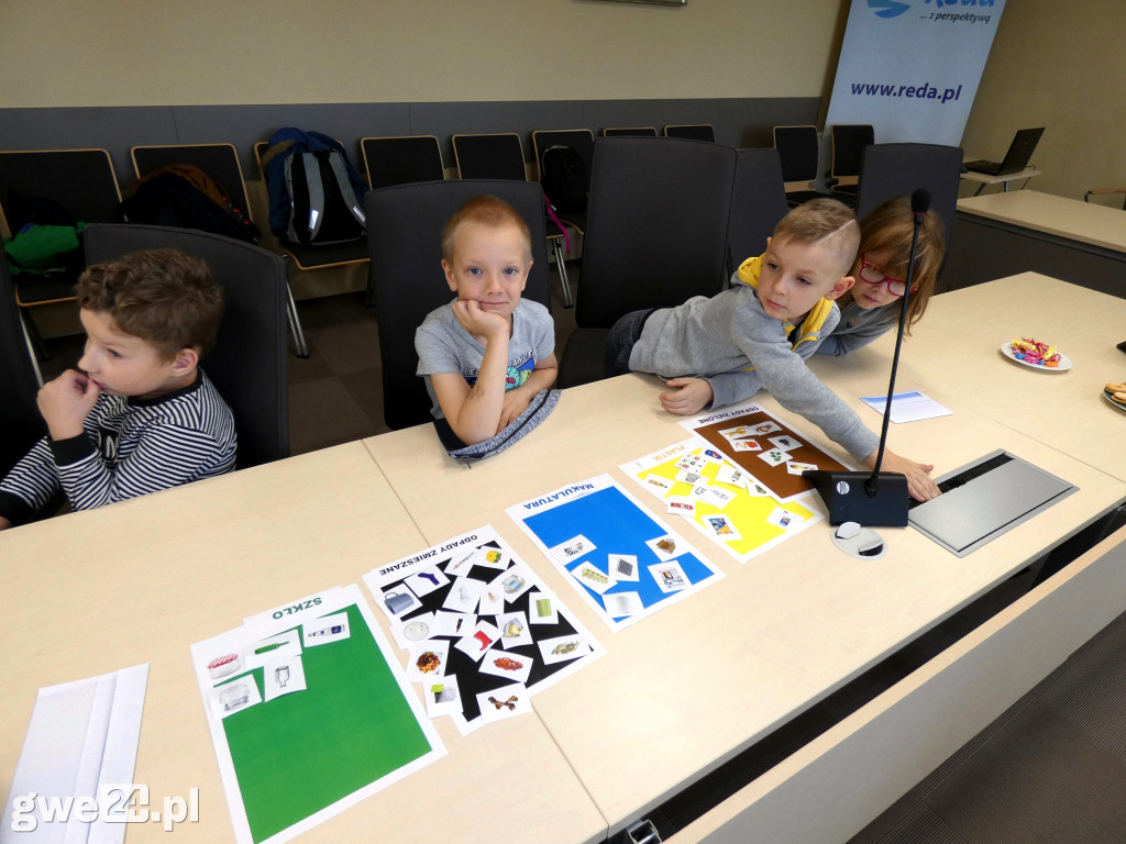 Najmłodsi o segregacji odpadów