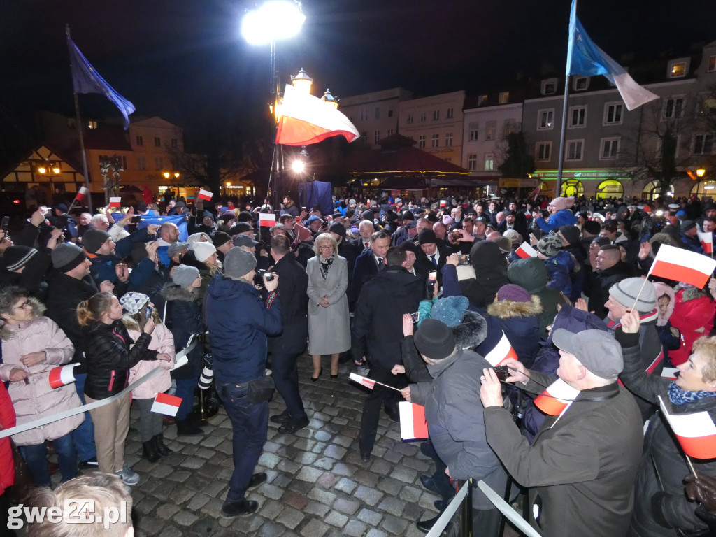 Prezydent Duda w Wejherowie