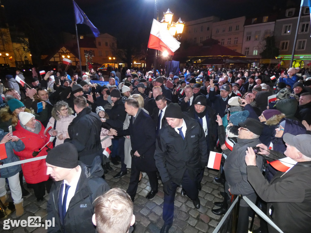Prezydent Duda w Wejherowie