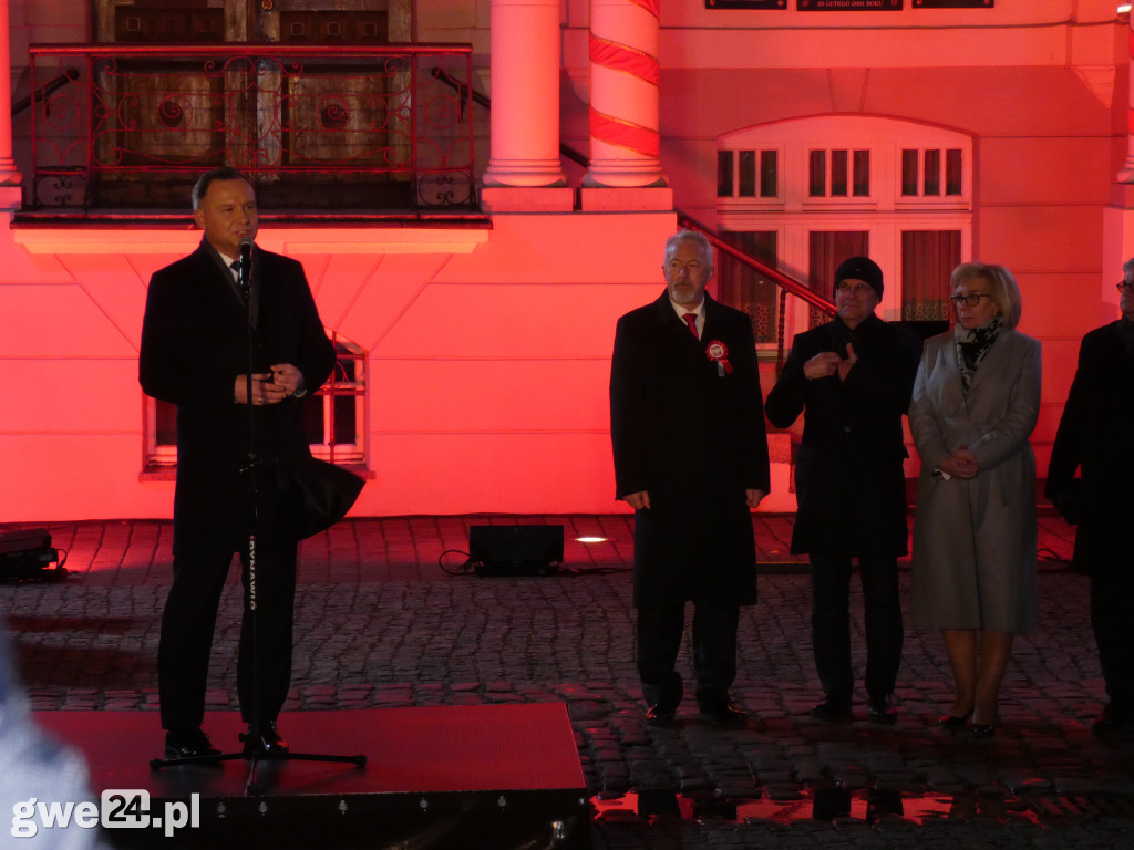Prezydent Duda w Wejherowie