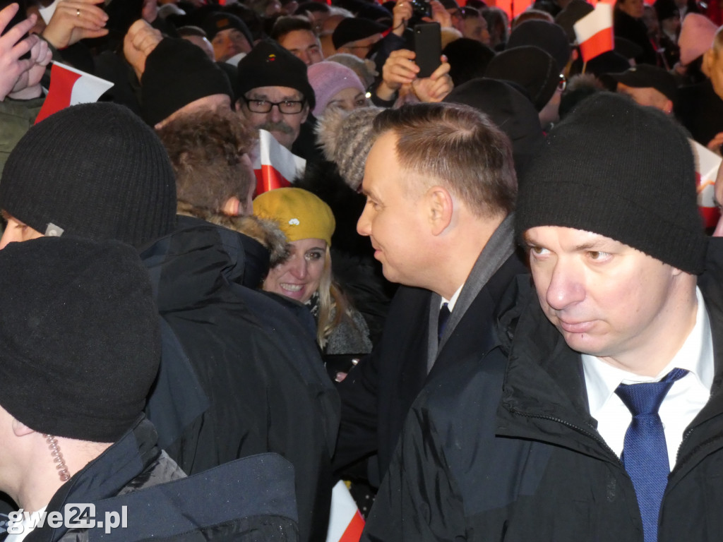 Prezydent Duda w Wejherowie