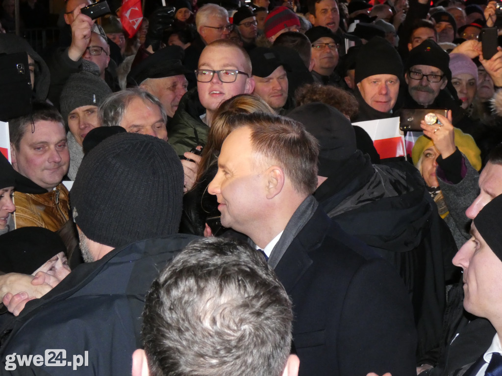 Prezydent Duda w Wejherowie