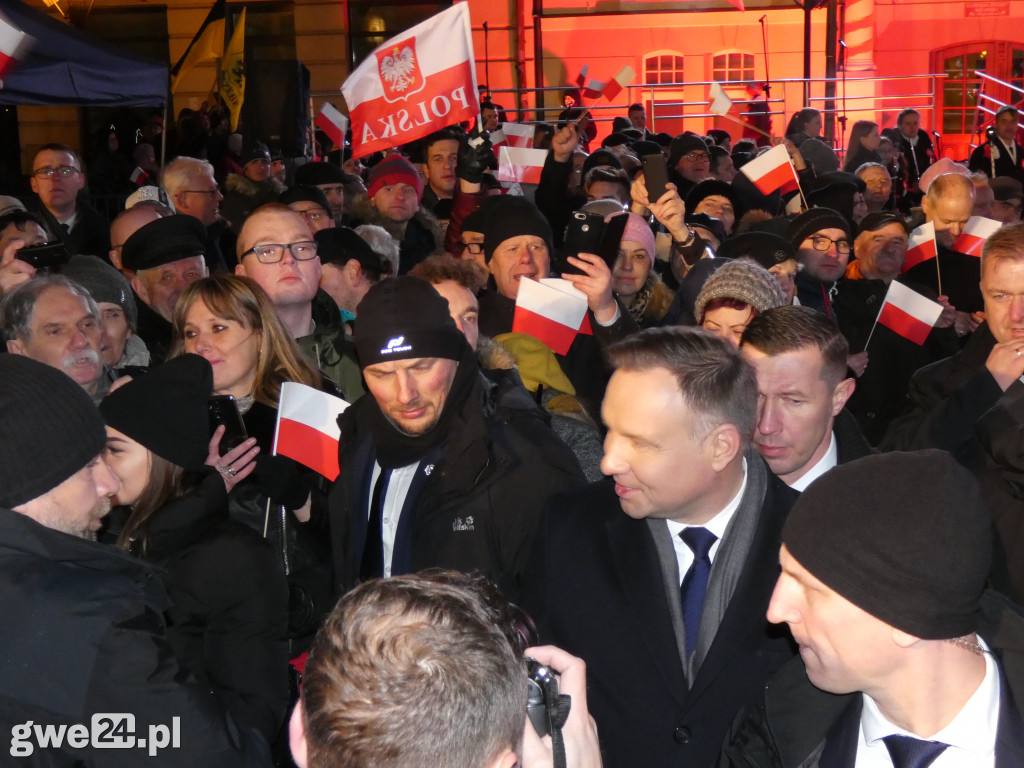Prezydent Duda w Wejherowie