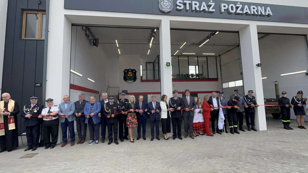 Nowa strażnica OSP w Szemudzie otwarta