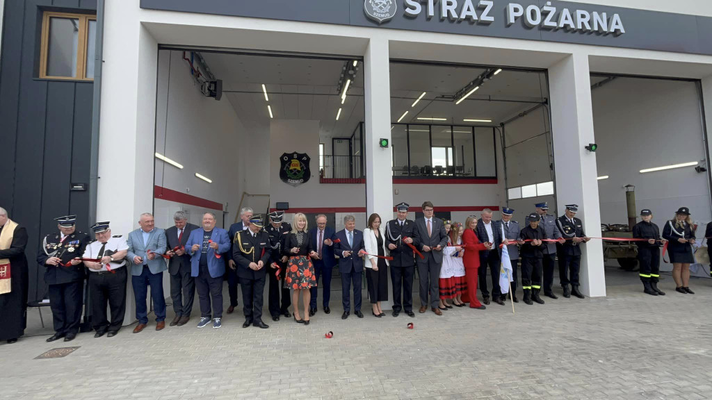 Nowa strażnica OSP w Szemudzie otwarta