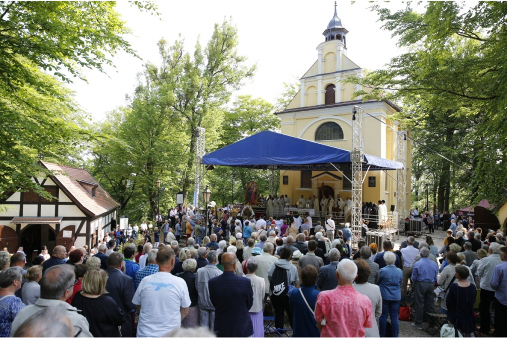 Dzisiaj na Kalwarii Wejherowskiej odbył się Odpust Trójcy Świętej