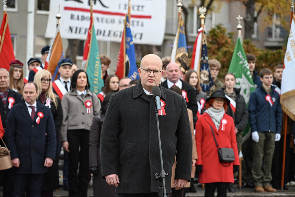 Powiatowe obchody Dnia Niepodległości w Rumi 2025