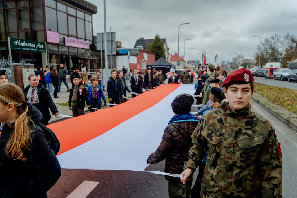 Powiatowe obchody Dnia Niepodległości w Rumi 2025