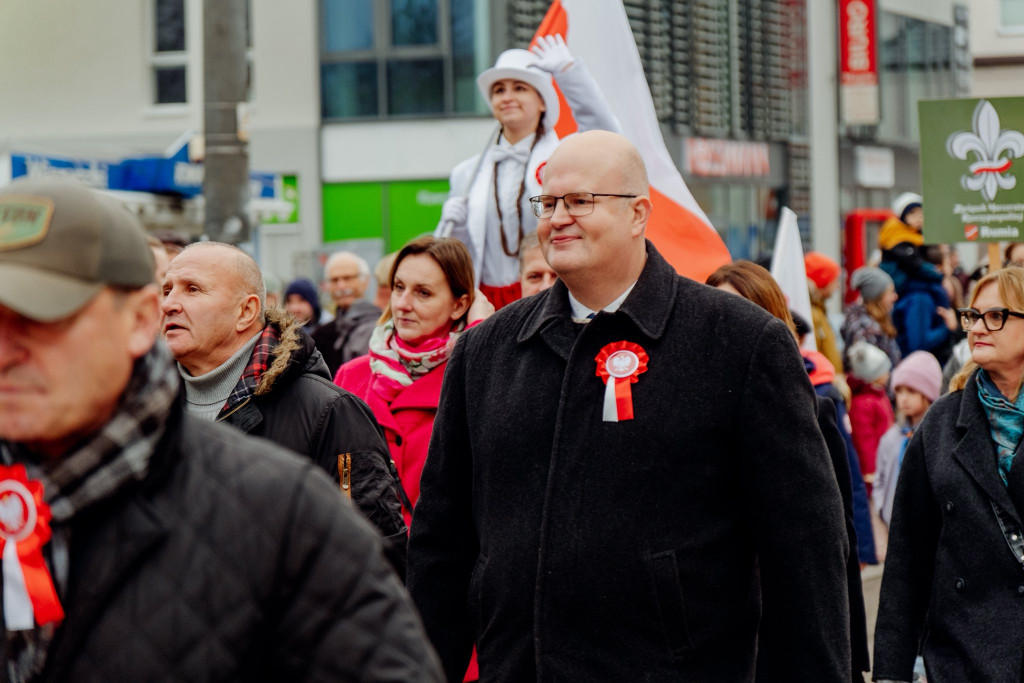 Powiatowe obchody Dnia Niepodległości w Rumi 2025