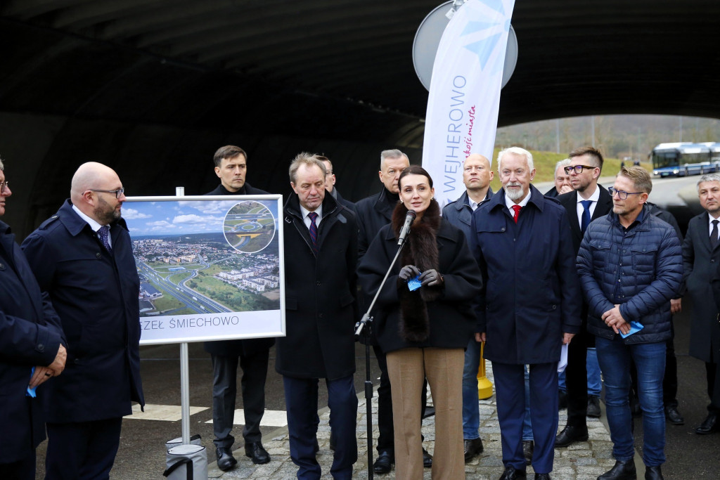 Węzeł Śmiechowo ukończony. Teraz czas na wiadukt PKP