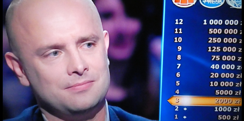 Mieszkaniec Rumi wystąpił w Milionerach