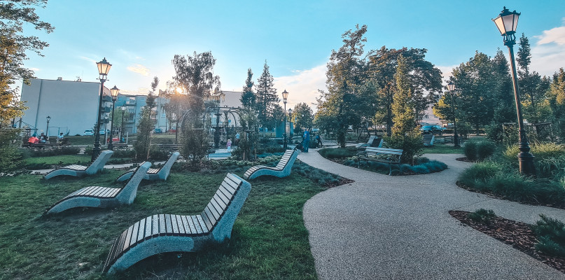 Park Cedron w Wejherowie ma już rok