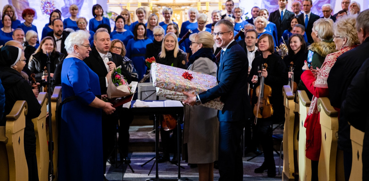 Uhonorowano Chór Św. Cecylii z Rumi