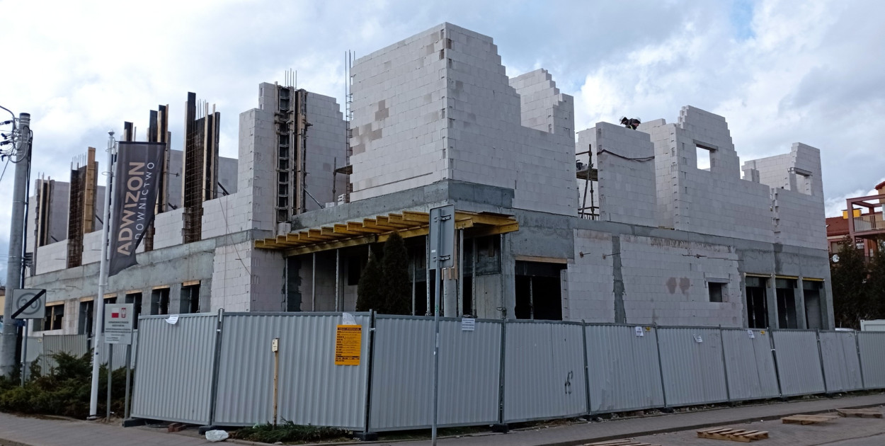 Trwają prace przy budowie redzkiej biblioteki