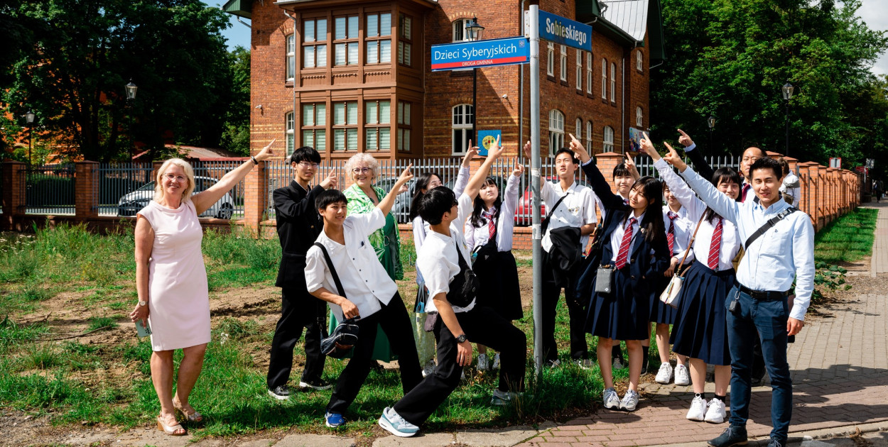 Wizyta młodzieży z Japonii w Wejherowie