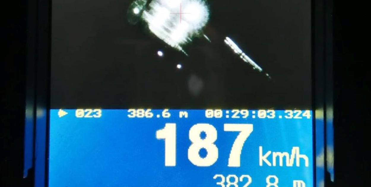 Jechał prawie 190 km/h przez miasto