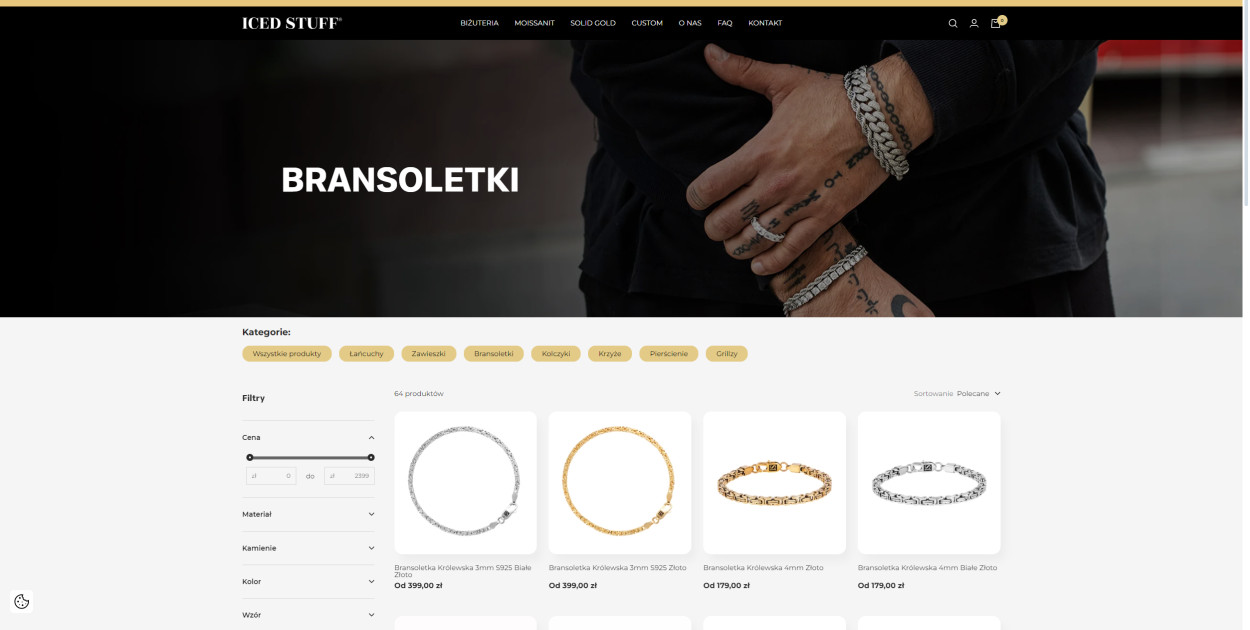 Złoto na nadgarstku, czyli jak nosić męskie bransoletki?