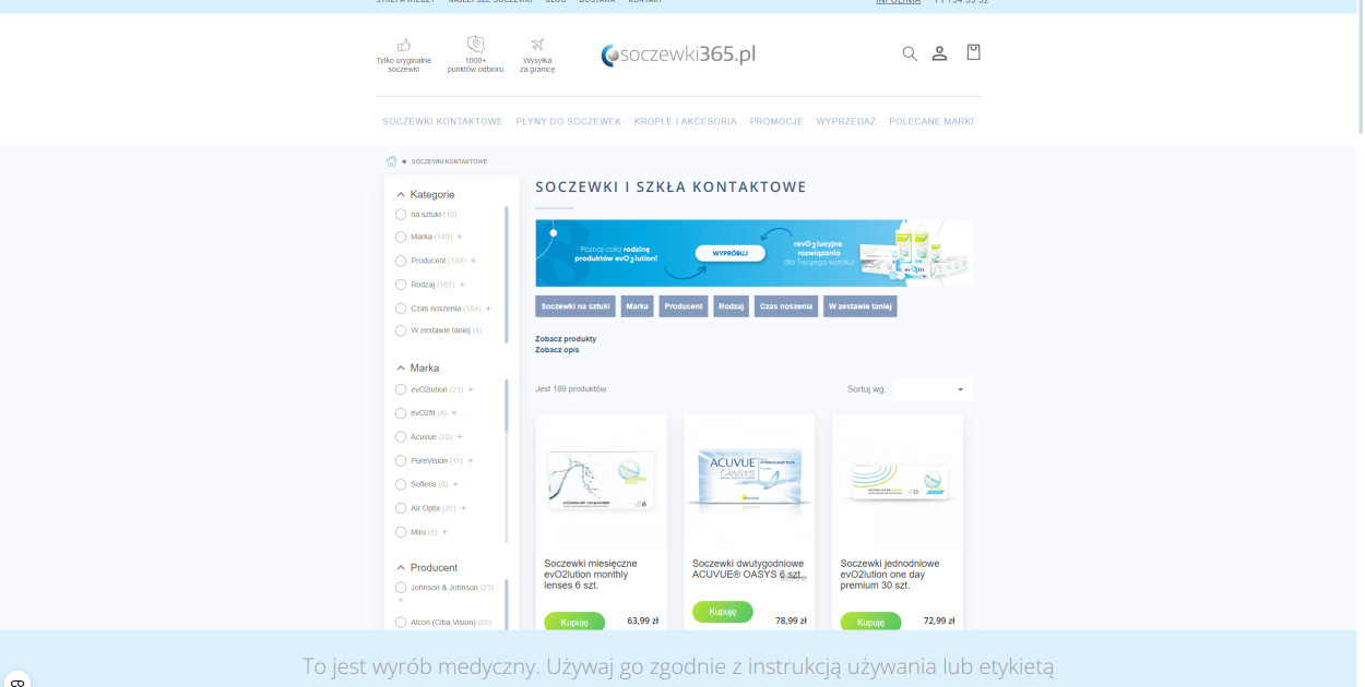 Soczewki kontaktowe w codziennej pielęgnacji