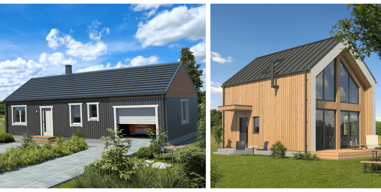 Domy modułowe i szkieletowe do 70 m2 w Gdańsku z Omega Home – szybciej, taniej, be