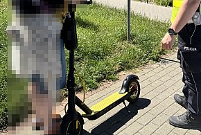Namierzono kilkanaście wykroczeń osób na hulajnogach elektrycznych-44654