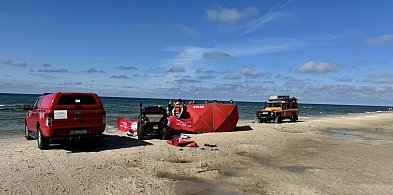 Tragedia na plaży w Lubiatowie-44981