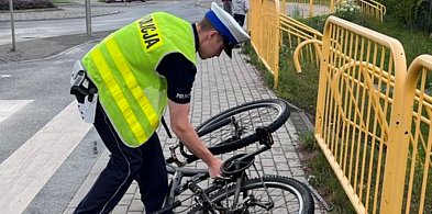 Nie ustąpił pierwszeństwa rowerzyście-45056