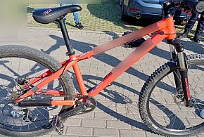 Zderzenie pieszej i rowerzysty-45639