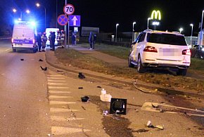 Nietrzeźwy kierowca wjechał w nietrzeźwego kierowcę-46337