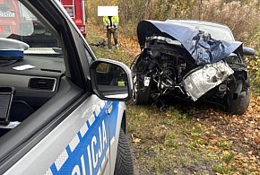 Wypadek w Mierzynie. Jedna osoba w szpitalu-46397