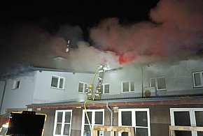 Pożar hali w Łężycach-46499