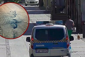 Strażnicy miejscy zatrzymali mężczyznę z farbą w sprayu