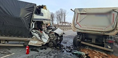 Wypadek na Trasie Kaszubskiej - zablokowana droga