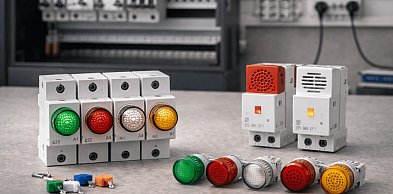 Lampki i sygnalizatory akustyczne w aparaturze modułowej – znaczenie i zasady dobo