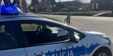 Wypadek rowerzystki w gminie Luzino. Policja apeluje o ostrożność