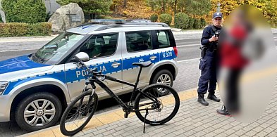 Myślał, że skradziono mu rower - policja wystawiła mu mandat-46361